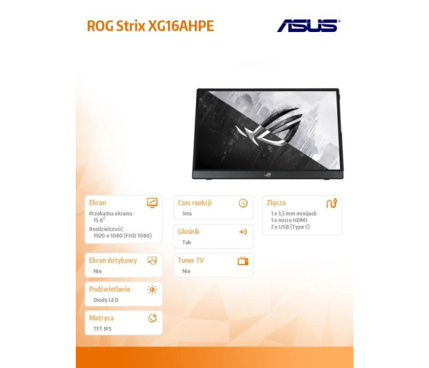 ASUS ROG STRIX XG16AHPE - 651496 - zdjęcie 4